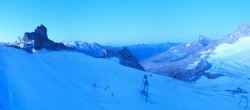 Archiv Foto Webcam Hintertuxer Gletscher - Ausblick Gefrorene Wand 03:00