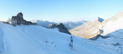 Archiv Foto Webcam Hintertuxer Gletscher - Ausblick Gefrorene Wand 05:00