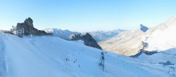 Archiv Foto Webcam Hintertuxer Gletscher - Ausblick Gefrorene Wand 06:00