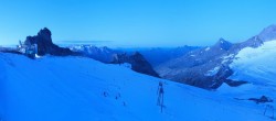 Archiv Foto Webcam Hintertuxer Gletscher - Ausblick Gefrorene Wand 03:00