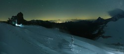 Archiv Foto Webcam Hintertuxer Gletscher - Ausblick Gefrorene Wand 01:00