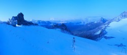 Archiv Foto Webcam Hintertuxer Gletscher - Ausblick Gefrorene Wand 03:00