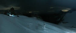 Archiv Foto Webcam Hintertuxer Gletscher - Ausblick Gefrorene Wand 23:00