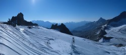 Archiv Foto Webcam Hintertuxer Gletscher - Ausblick Gefrorene Wand 23:00