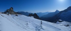 Archiv Foto Webcam Hintertuxer Gletscher - Ausblick Gefrorene Wand 03:00