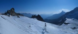 Archiv Foto Webcam Hintertuxer Gletscher - Ausblick Gefrorene Wand 03:00