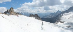 Archiv Foto Webcam Hintertuxer Gletscher - Ausblick Gefrorene Wand 13:00
