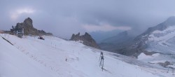 Archiv Foto Webcam Hintertuxer Gletscher - Ausblick Gefrorene Wand 19:00