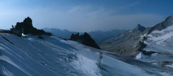 Archiv Foto Webcam Hintertuxer Gletscher - Ausblick Gefrorene Wand 23:00