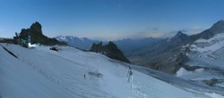 Archiv Foto Webcam Hintertuxer Gletscher - Ausblick Gefrorene Wand 01:00