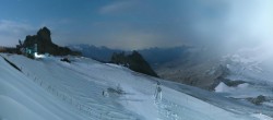 Archiv Foto Webcam Hintertuxer Gletscher - Ausblick Gefrorene Wand 01:00