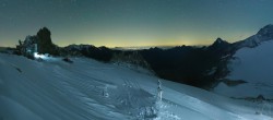 Archiv Foto Webcam Hintertuxer Gletscher - Ausblick Gefrorene Wand 03:00