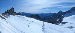 Archiv Foto Webcam Hintertuxer Gletscher - Ausblick Gefrorene Wand 23:00