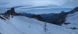 Archiv Foto Webcam Hintertuxer Gletscher - Ausblick Gefrorene Wand 23:00