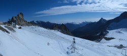 Archiv Foto Webcam Hintertuxer Gletscher - Ausblick Gefrorene Wand 02:00