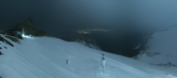 Archiv Foto Webcam Hintertuxer Gletscher - Ausblick Gefrorene Wand 23:00