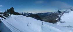 Archiv Foto Webcam Hintertuxer Gletscher - Ausblick Gefrorene Wand 03:00