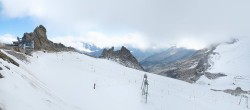 Archiv Foto Webcam Hintertuxer Gletscher - Ausblick Gefrorene Wand 13:00