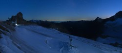 Archiv Foto Webcam Hintertuxer Gletscher - Ausblick Gefrorene Wand 19:00
