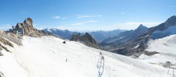 Archiv Foto Webcam Hintertuxer Gletscher - Ausblick Gefrorene Wand 13:00