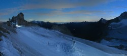 Archiv Foto Webcam Hintertuxer Gletscher - Ausblick Gefrorene Wand 19:00