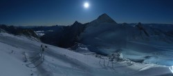 Archiv Foto Webcam Hintertuxer Gletscher - Ausblick Gefrorene Wand 23:00