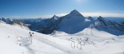Archiv Foto Webcam Hintertuxer Gletscher - Ausblick Gefrorene Wand 15:00