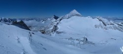 Archiv Foto Webcam Hintertuxer Gletscher - Ausblick Gefrorene Wand 23:00