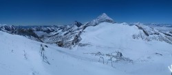 Archiv Foto Webcam Hintertuxer Gletscher - Ausblick Gefrorene Wand 01:00