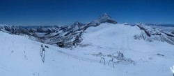 Archiv Foto Webcam Hintertuxer Gletscher - Ausblick Gefrorene Wand 03:00
