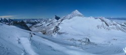 Archiv Foto Webcam Hintertuxer Gletscher - Ausblick Gefrorene Wand 23:00