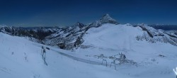 Archiv Foto Webcam Hintertuxer Gletscher - Ausblick Gefrorene Wand 03:00