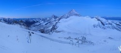Archiv Foto Webcam Hintertuxer Gletscher - Ausblick Gefrorene Wand 05:00