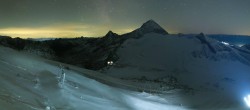 Archiv Foto Webcam Hintertuxer Gletscher - Ausblick Gefrorene Wand 19:00