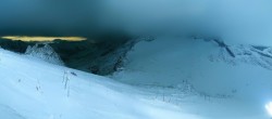 Archiv Foto Webcam Hintertuxer Gletscher - Ausblick Gefrorene Wand 01:00