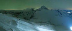 Archiv Foto Webcam Hintertuxer Gletscher - Ausblick Gefrorene Wand 23:00