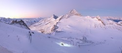 Archiv Foto Webcam Hintertuxer Gletscher - Ausblick Gefrorene Wand 05:00