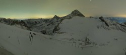Archiv Foto Webcam Hintertuxer Gletscher - Ausblick Gefrorene Wand 23:00