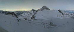Archiv Foto Webcam Hintertuxer Gletscher - Ausblick Gefrorene Wand 01:00