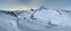 Archiv Foto Webcam Hintertuxer Gletscher - Ausblick Gefrorene Wand 03:00