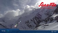 Archived image Webcam Saas-Fee: View from Hannig top station 16:00