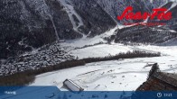 Archiv Foto Webcam Saas-Fee: Ausblick Bergstation Hannig 12:00