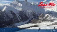 Archived image Webcam Saas-Fee: View from Hannig top station 07:00