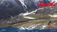Archived image Webcam Saas-Fee: View from Hannig top station 08:00