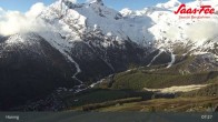 Archiv Foto Webcam Saas-Fee: Ausblick Bergstation Hannig 06:00