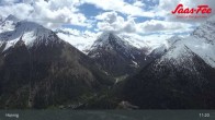 Archiv Foto Webcam Saas-Fee: Ausblick Bergstation Hannig 10:00