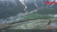 Archived image Webcam Saas-Fee: View from Hannig top station 00:00