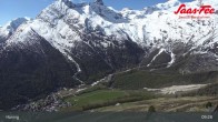 Archived image Webcam Saas-Fee: View from Hannig top station 08:00
