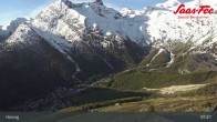 Archiv Foto Webcam Saas-Fee: Ausblick Bergstation Hannig 06:00