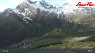 Archiv Foto Webcam Saas-Fee: Ausblick Bergstation Hannig 07:00